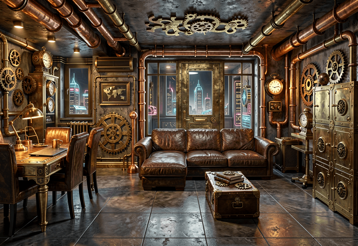 steampunk style